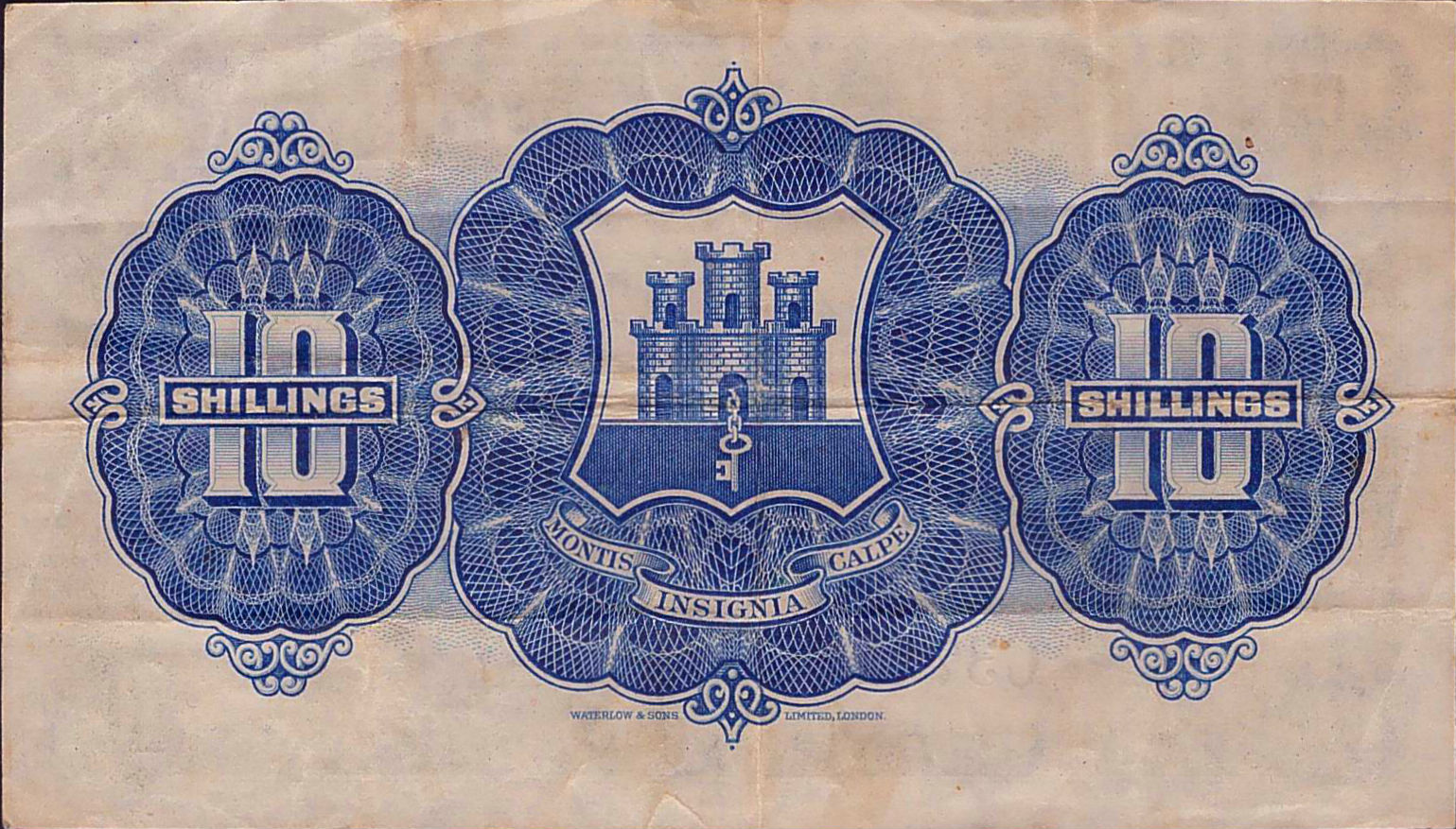 Gibraltar 10 1942 VF P-14/b